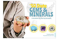 Cover of the 50 State Gem and Minerals Book